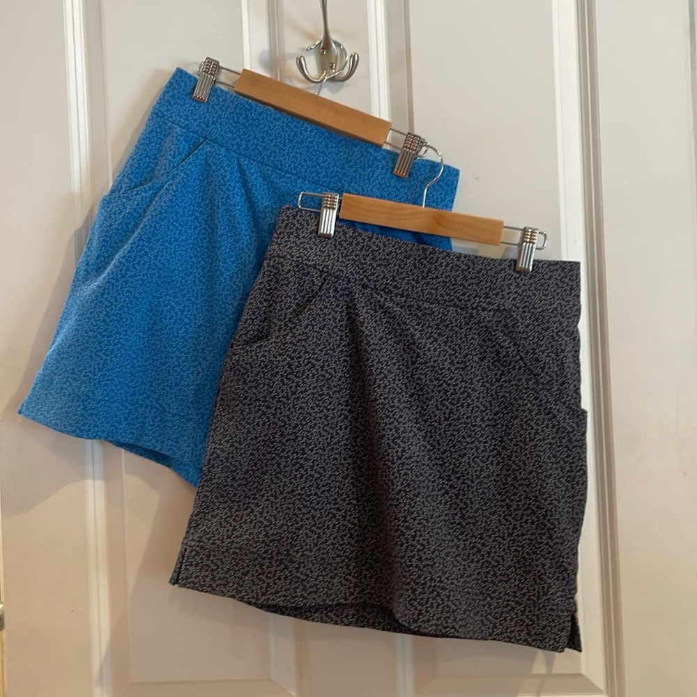 Columbia Anytime Casual Prt Skort-LIGHT BLUE ONLY